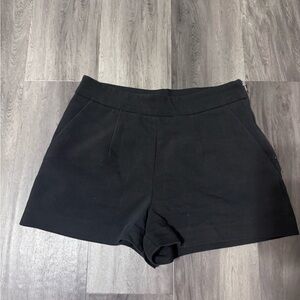 Forever 21 Sleek Black High Waist Shorts